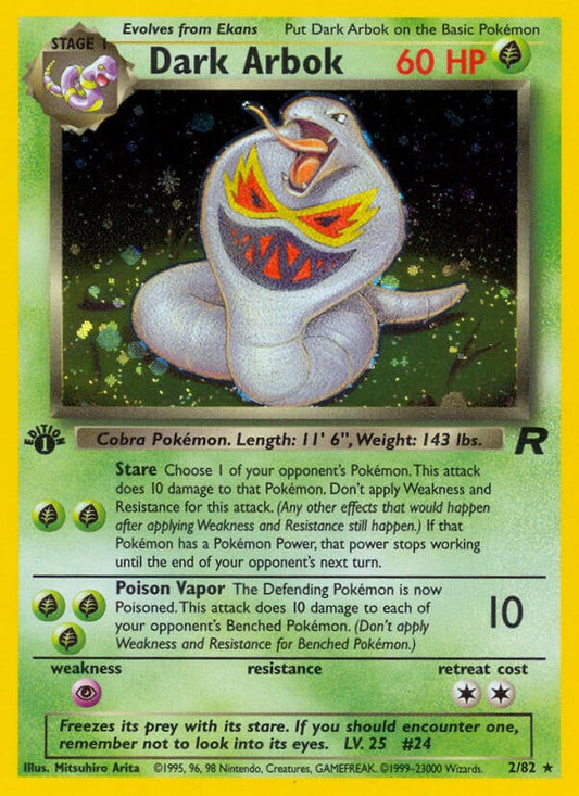 Dark Arbok (2) [TR - 002]