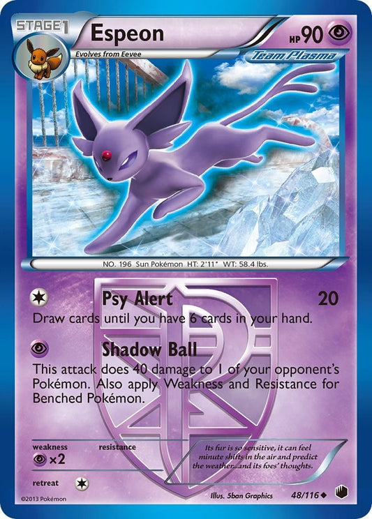 Espeon (Team Plasma) [PLF - 48/116]