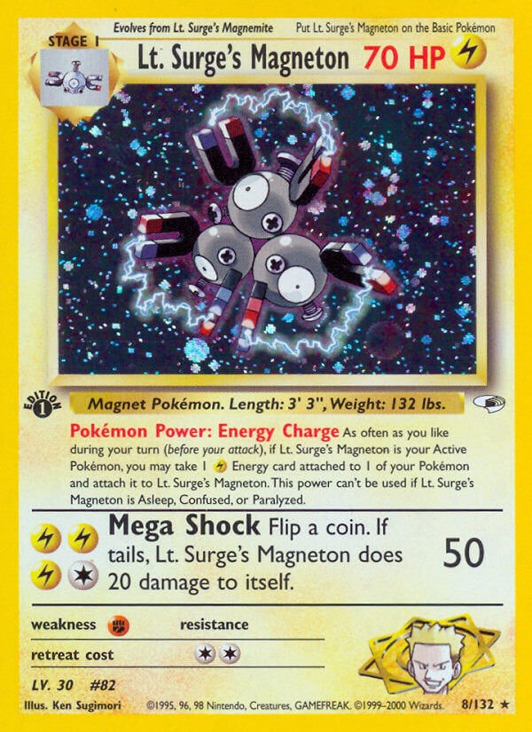 Lt. Surge's Magneton [G1 - 008]