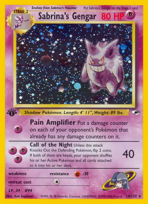 Sabrina's Gengar [G1 - 014/132]