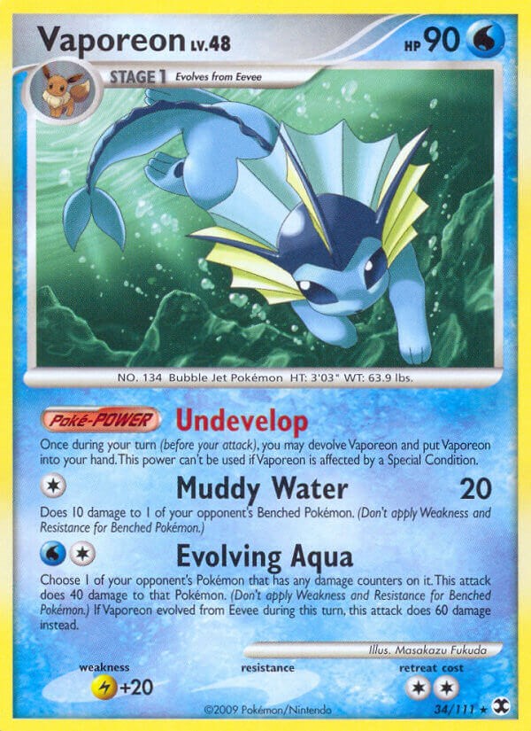 Vaporeon [RR - 34/111]